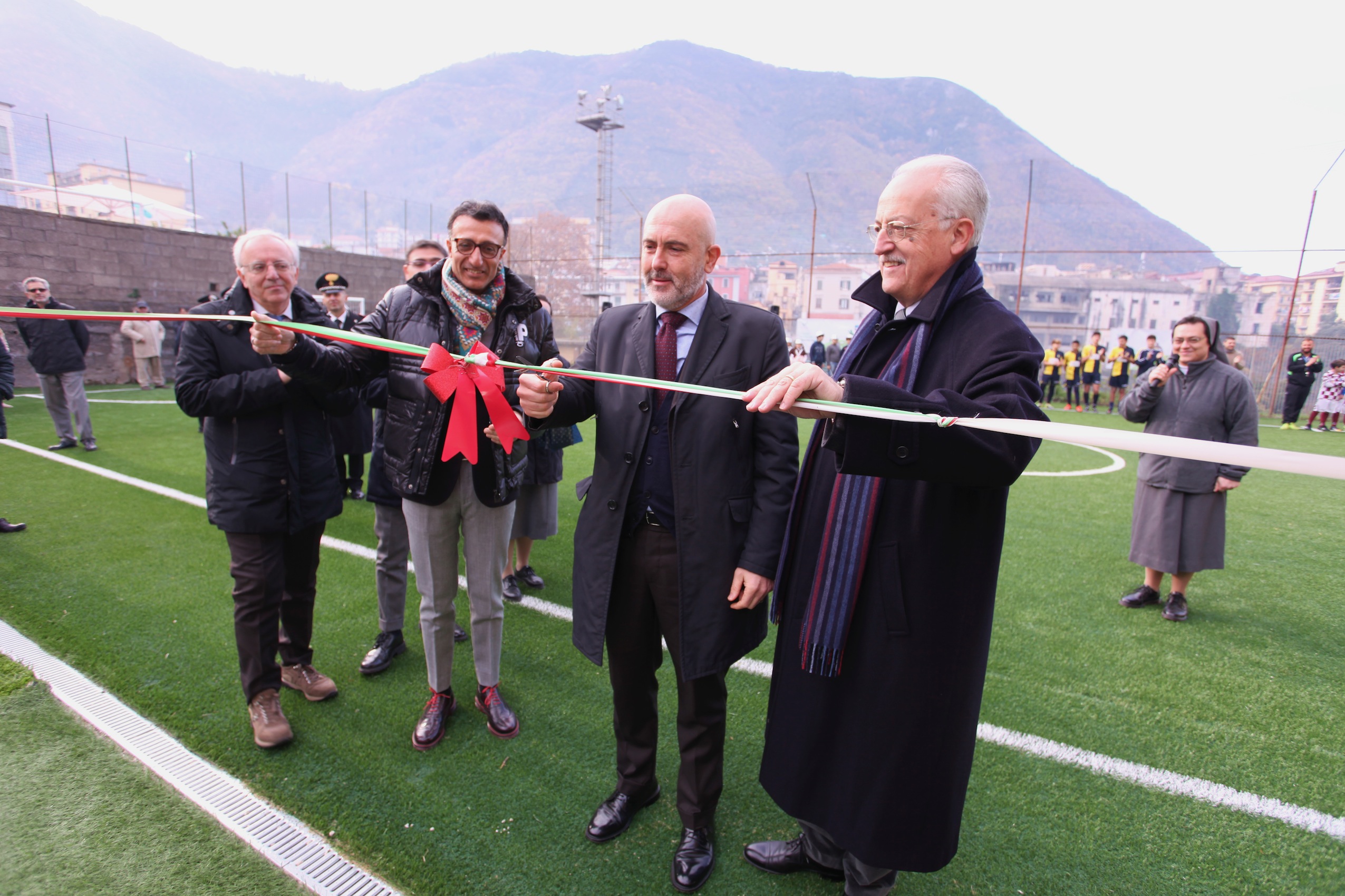 A Gragnano un campo di calcio amico dell’ambiente 